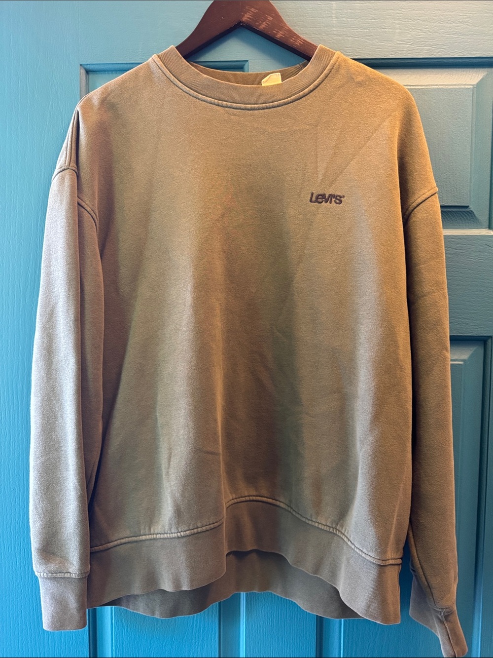 Levi's Men's Crewneck Sweater in Green
